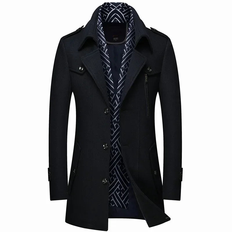 Scoott - Chaqueta De Lana Para Invierno