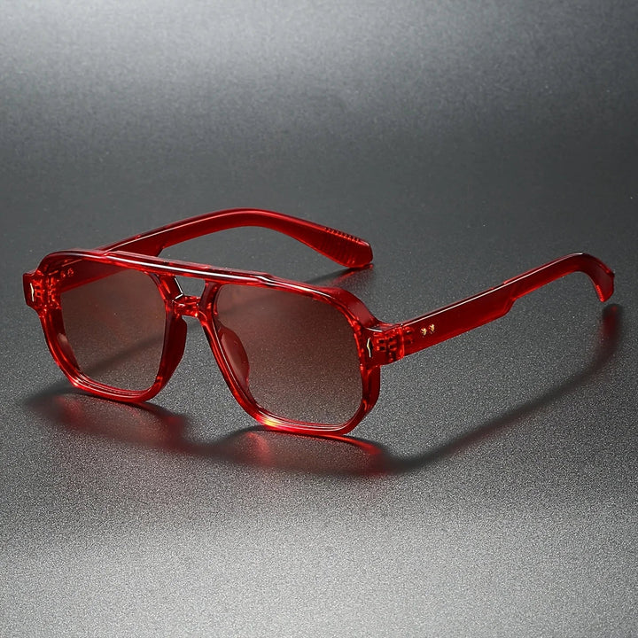LumeSight - Gafas De Sol Cuadradas Con Doble Puente