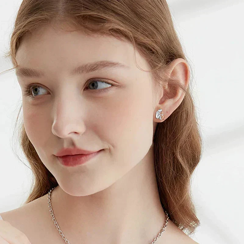 Kinley - Pendientes Con Icono De Gato