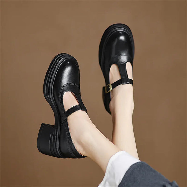 Maral - Zapatos De Tacón Grueso Tipo Bloque