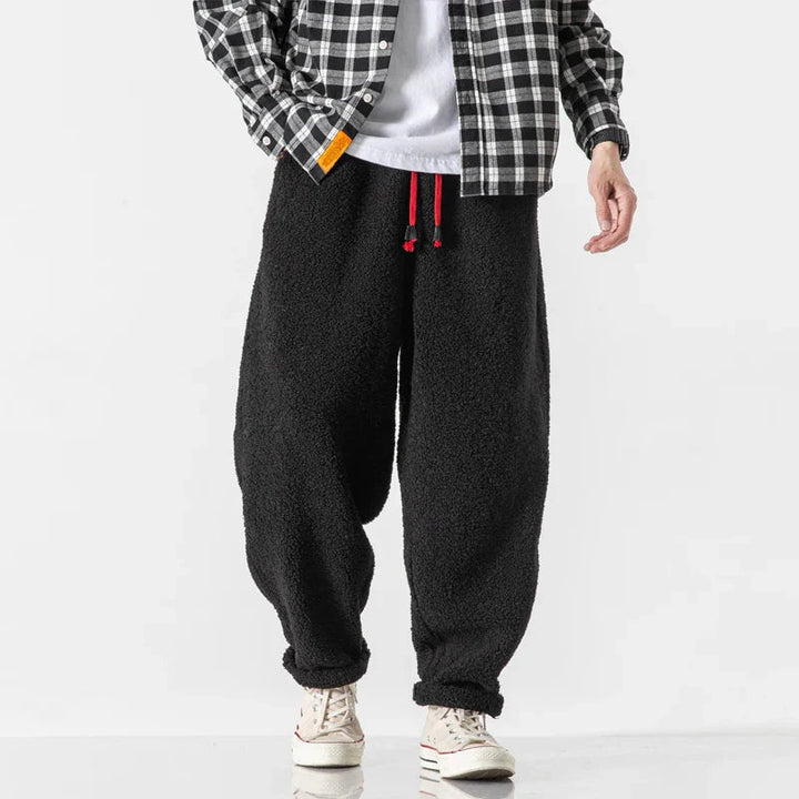 Juaib - Pantalones De Chándal De Forro Polar