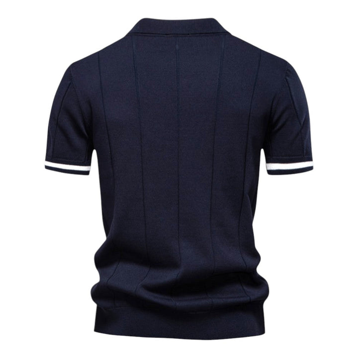 Johncena - Polo Deportivo Informal Con Cremallera