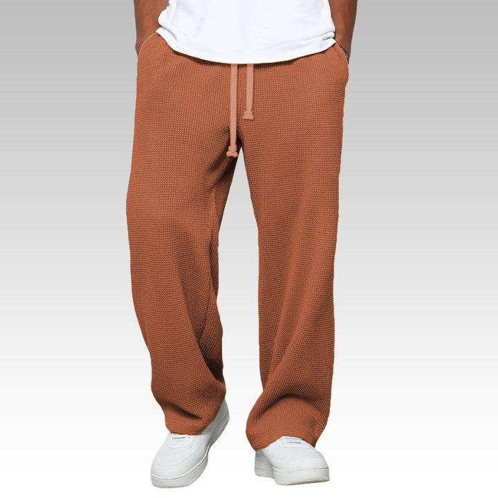 Androw - Pantalón Cómodo De Pierna Ancha