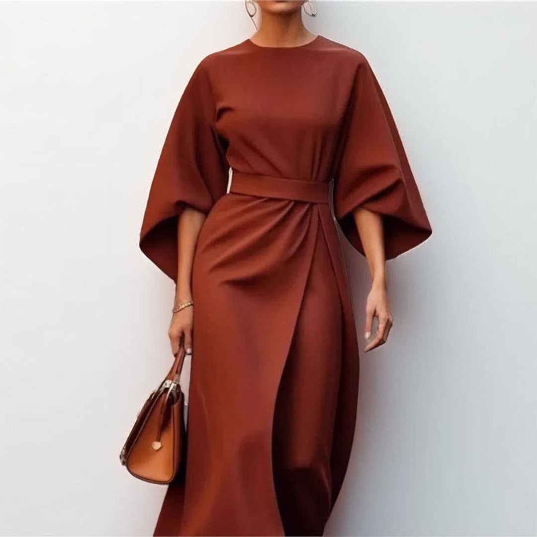 Minoli - Vestido Largo Con Mangas Kimono