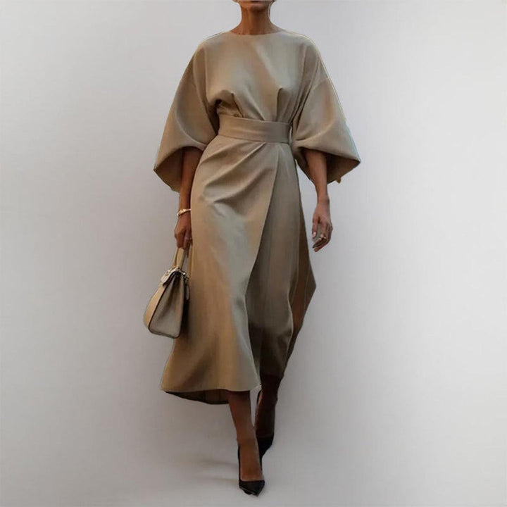 Minoli - Vestido Largo Con Mangas Kimono