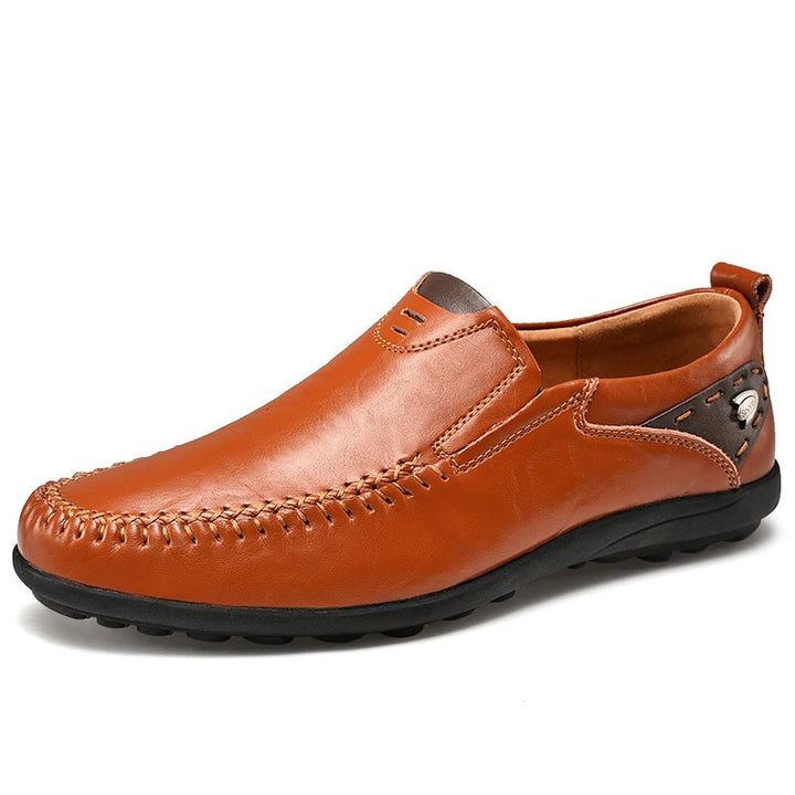 Shalav - Zapatos Casuales De Cuero Sin Cordones