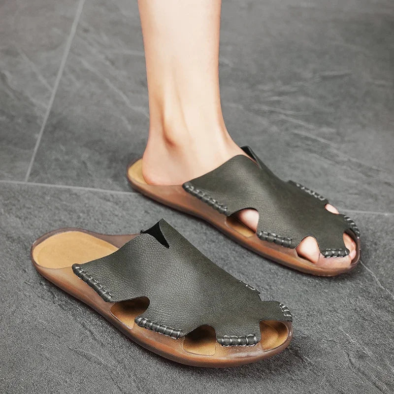 Hyman - Sandalias De Cuero Bayford
