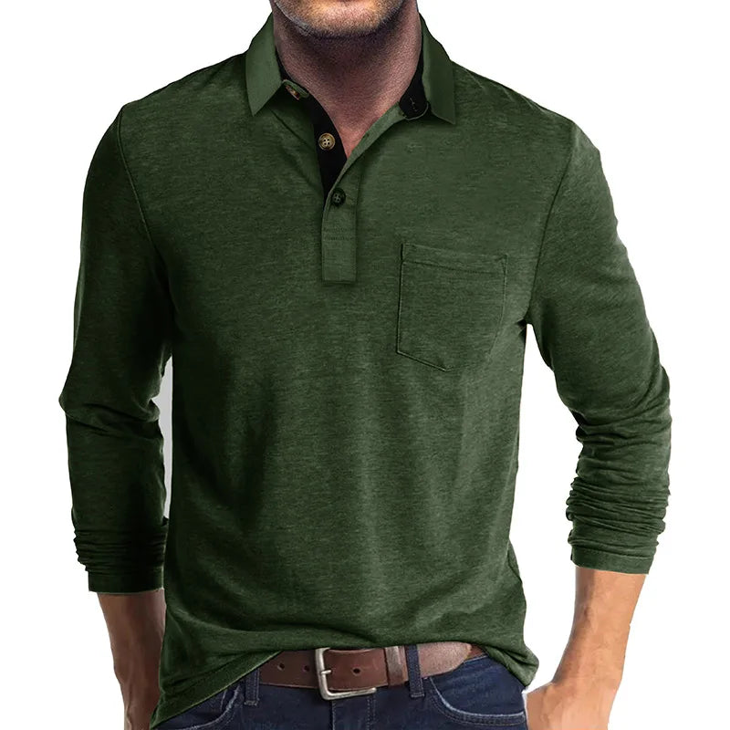 Romualdas - Camisa Elegante de Manga Larga