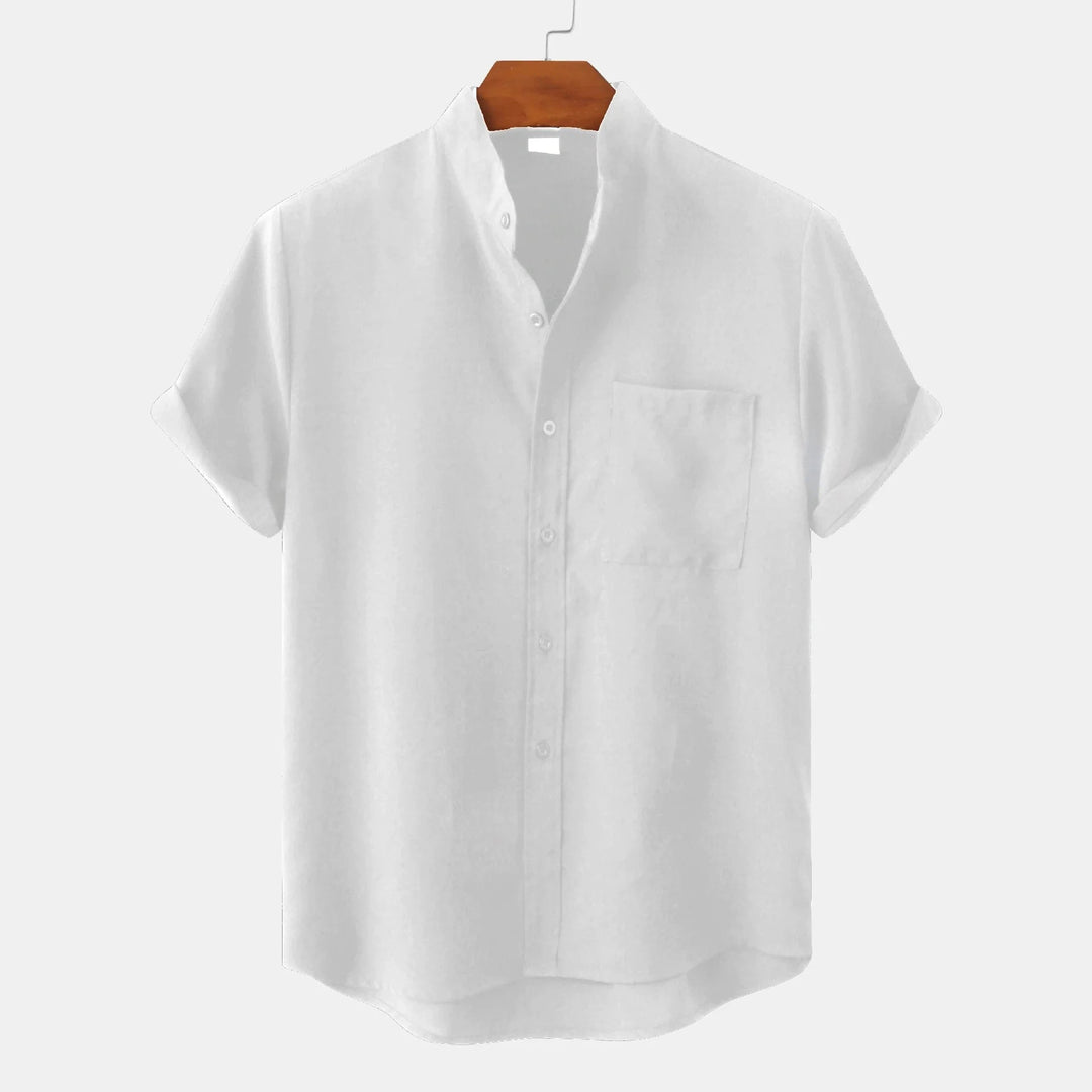 Gerardo - Camisa De Lino De Manga Corta