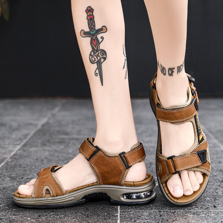 Breon - Sandalias Elegantes De Cuero