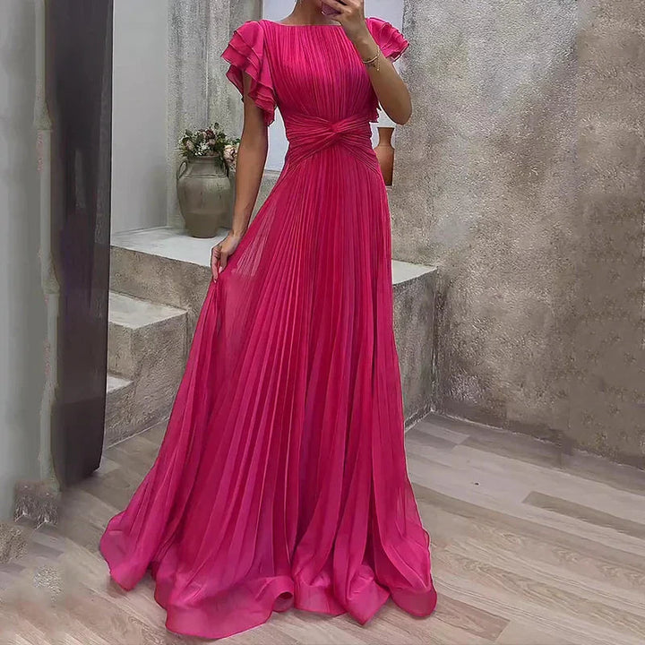 Roery - Vestido Largo Plisado