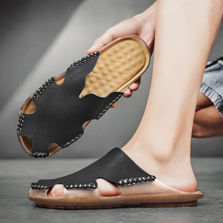 Hyman - Sandalias De Cuero Bayford