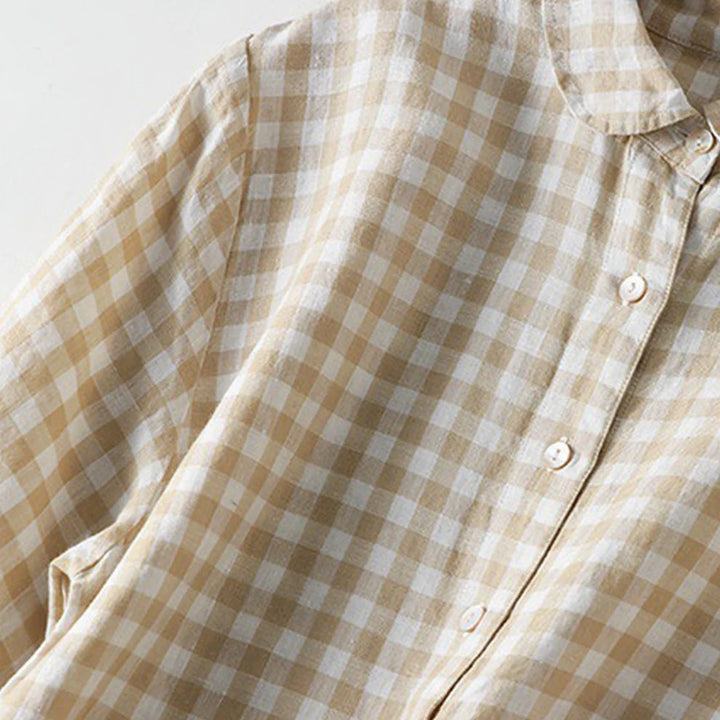 Luretta - Vestido Camisero de Lino