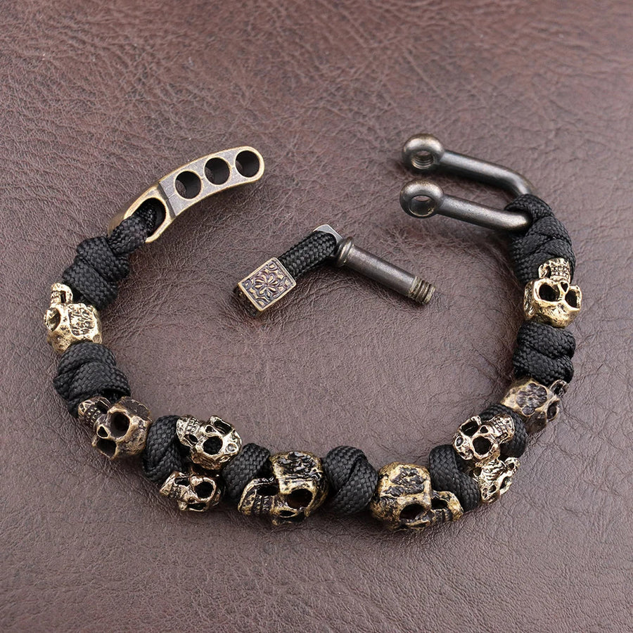 SkullForge - Pulsera Agarre Mortal