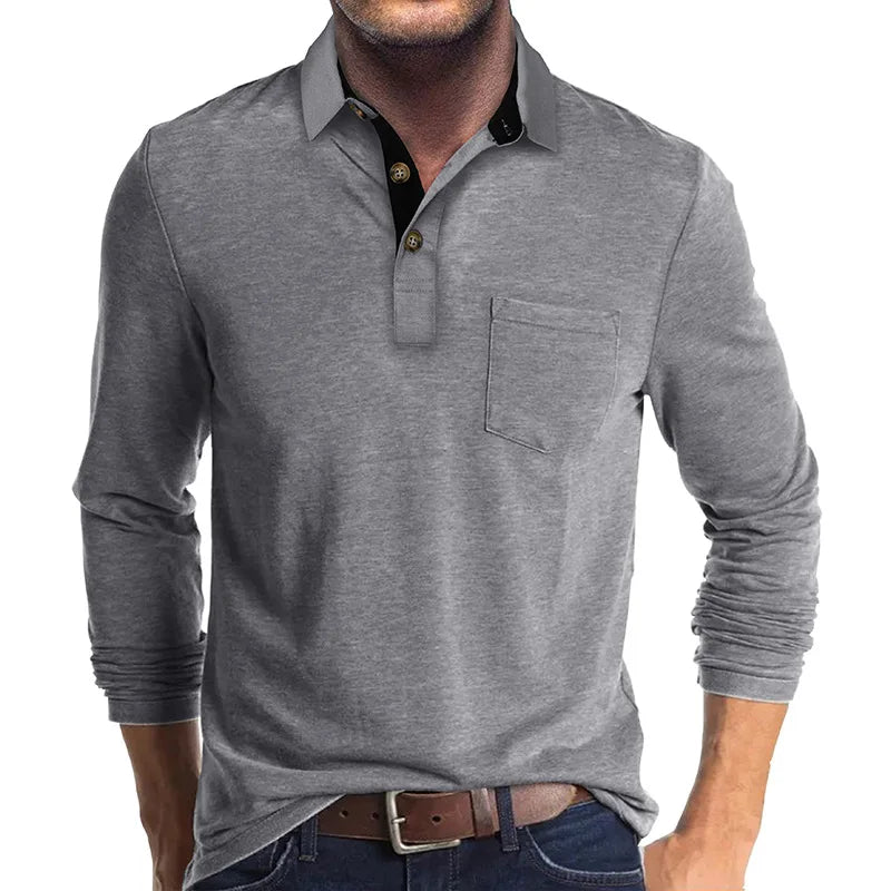 Romualdas - Camisa Elegante de Manga Larga