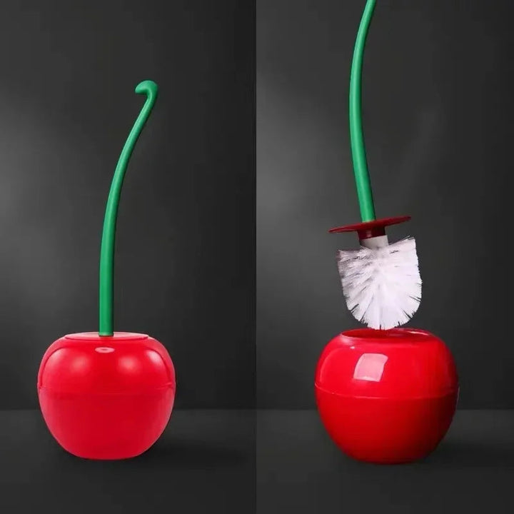 ToiletTart - Escobilla y Soporte Para El Inodoro Con Forma De Cereza