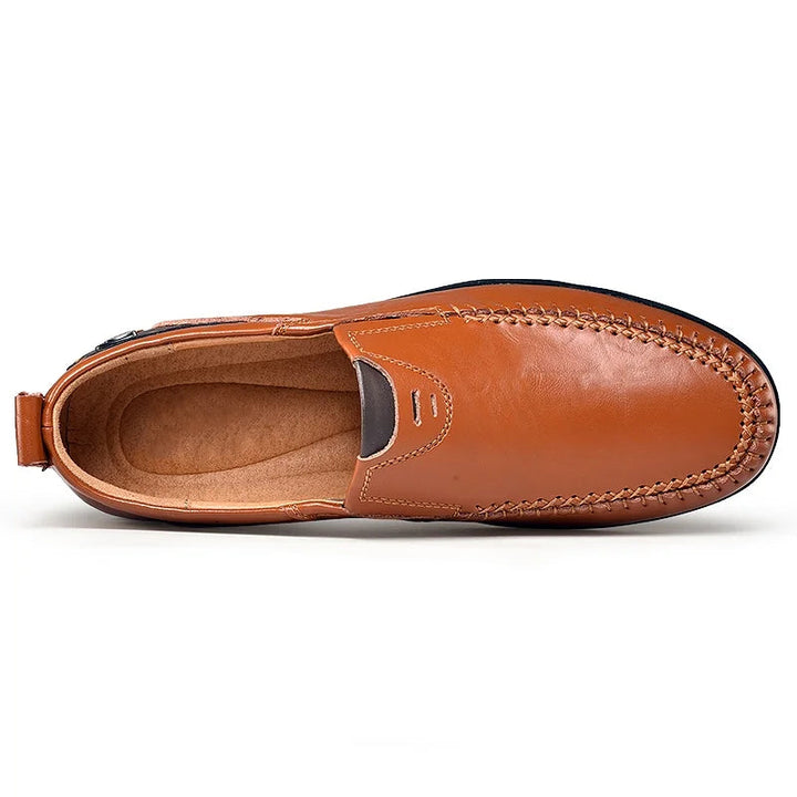 Shalav - Zapatos Casuales De Cuero Sin Cordones
