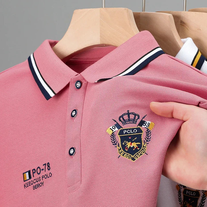 Mariusz - Polo De Manga Camiseta Corta Transpirable