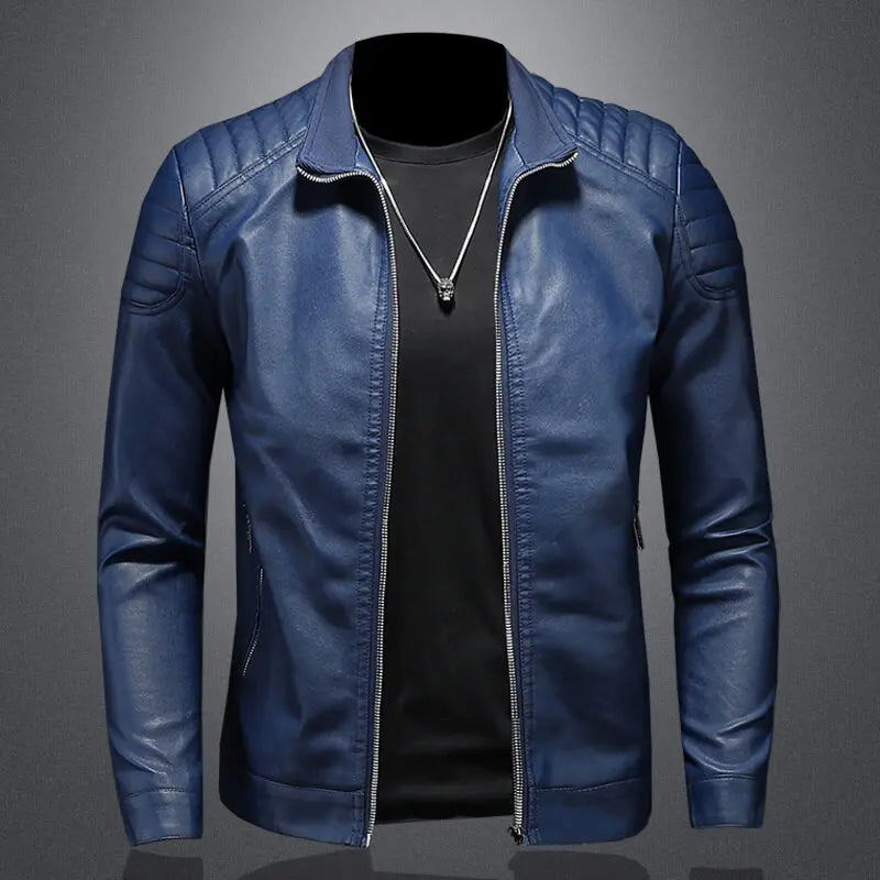Wiktor - Chaqueta De Cuero De Primera Calidad
