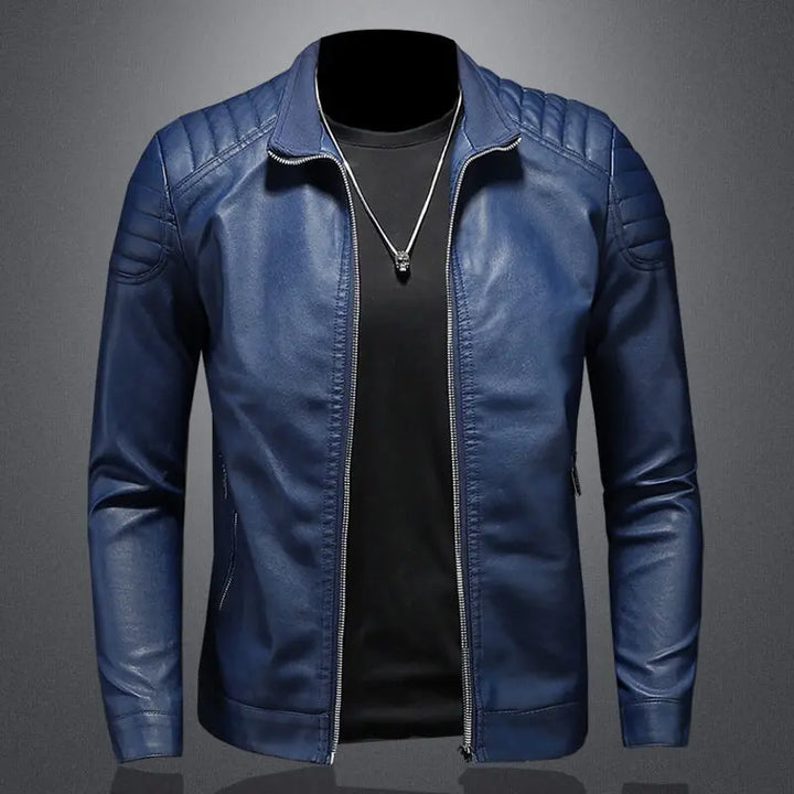 Wiktor - Chaqueta De Cuero De Primera Calidad