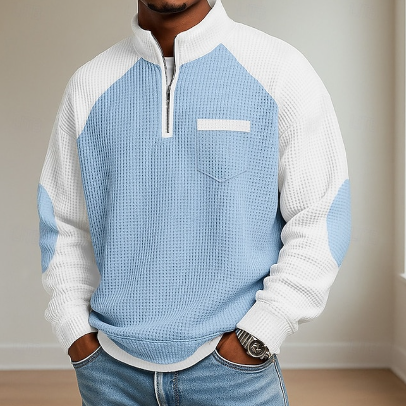 Lewiss - Jersey De Cuello Alto Con Cremallera
