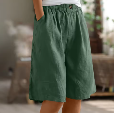 Carmella - Pantalones Cortos Anchos De Ocio