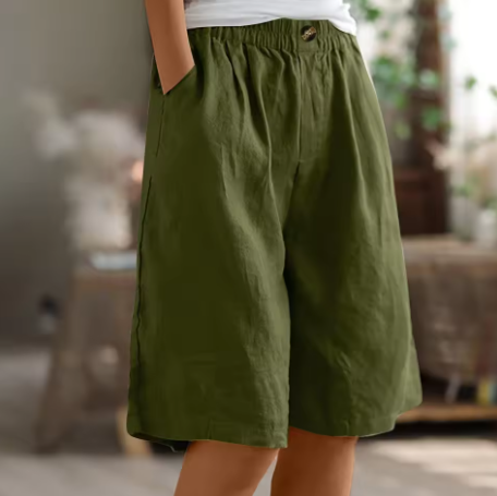 Carmella - Pantalones Cortos Anchos De Ocio