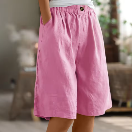 Carmella - Pantalones Cortos Anchos De Ocio
