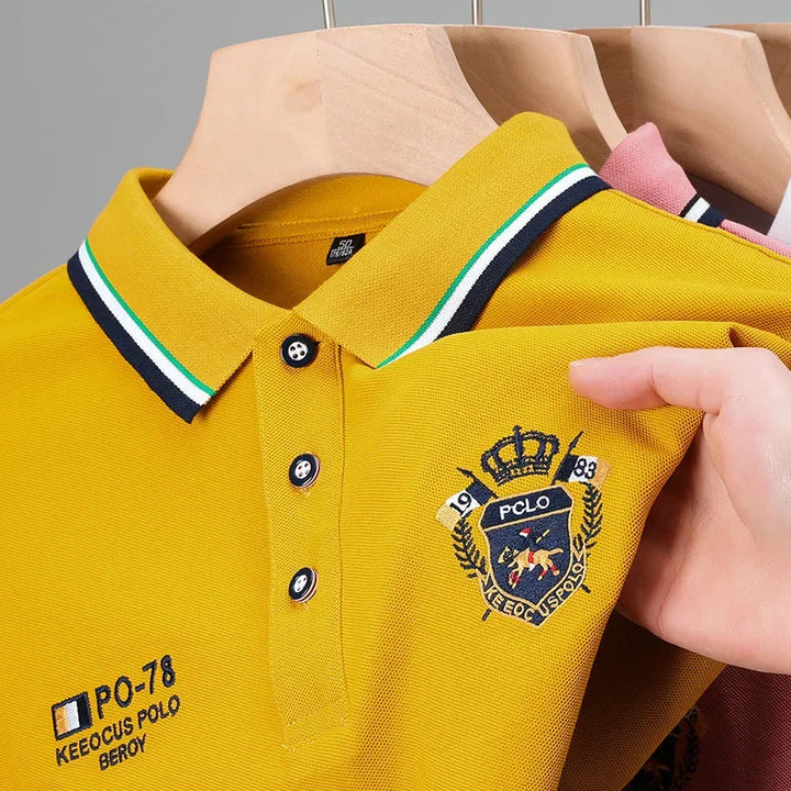 Mariusz - Polo De Manga Camiseta Corta Transpirable