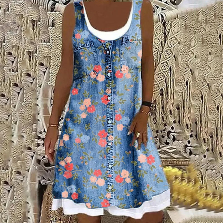 Natasza - Vestido Vaquero Suave y Elegante