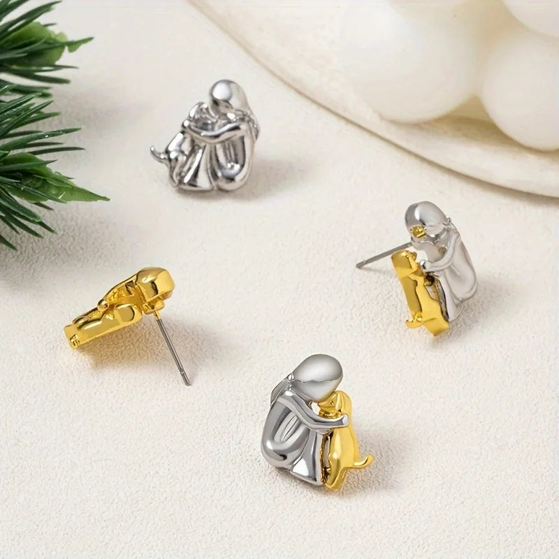 LoveWhisker - Pendientes Con Icono De Perro