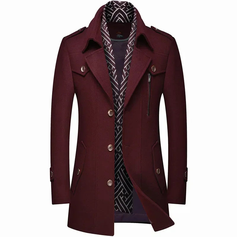 Scoott - Chaqueta De Lana Para Invierno