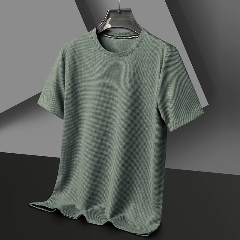 Michalis - Elegante Camiseta De Manga Corta