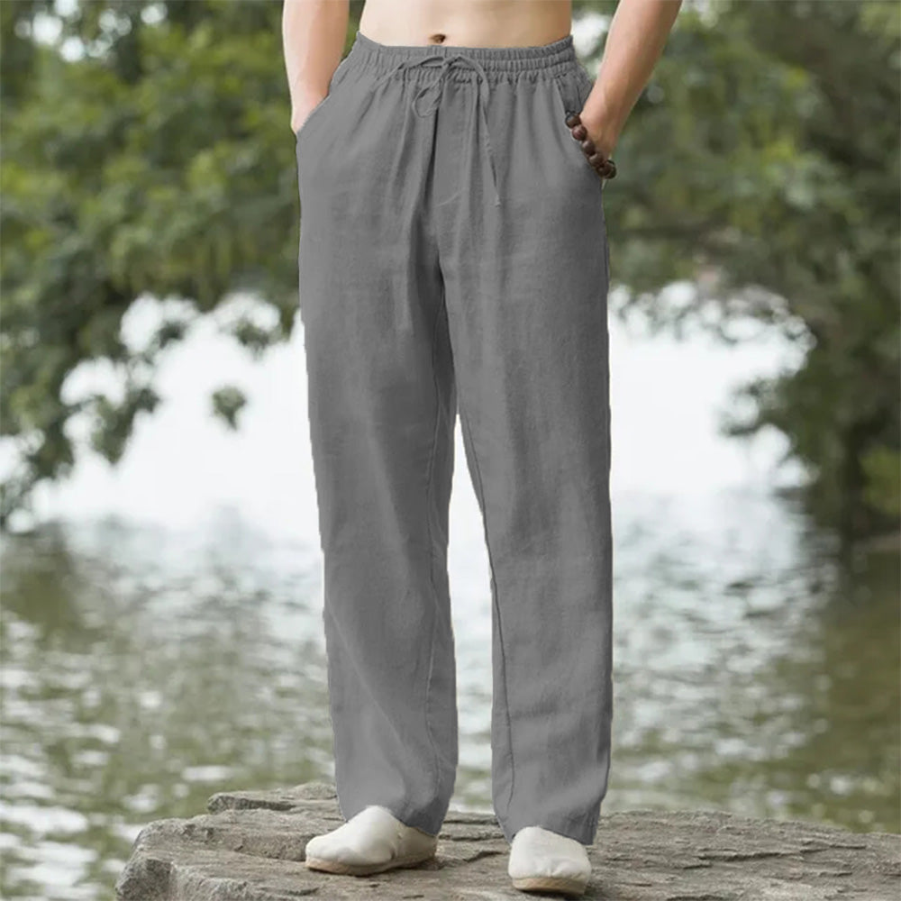 Ethan - Pantalón Holgado Informal De Verano