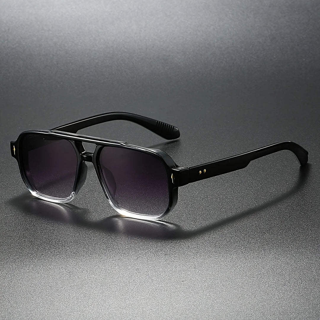 LumeSight - Gafas De Sol Cuadradas Con Doble Puente