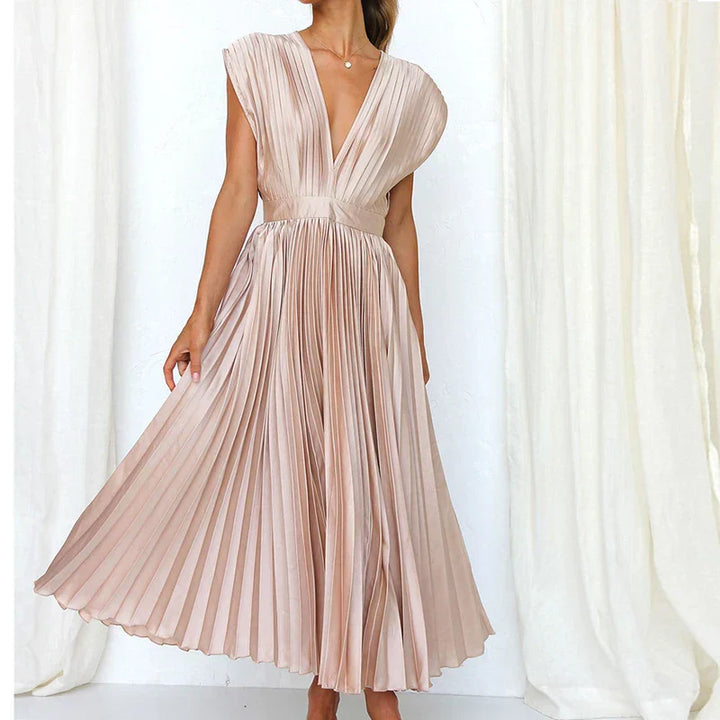 Gonny - Vestido Sin Mangas Con Pliegues