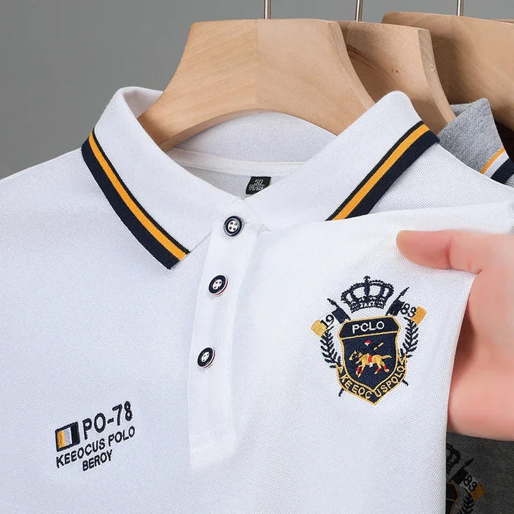Mariusz - Polo De Manga Camiseta Corta Transpirable