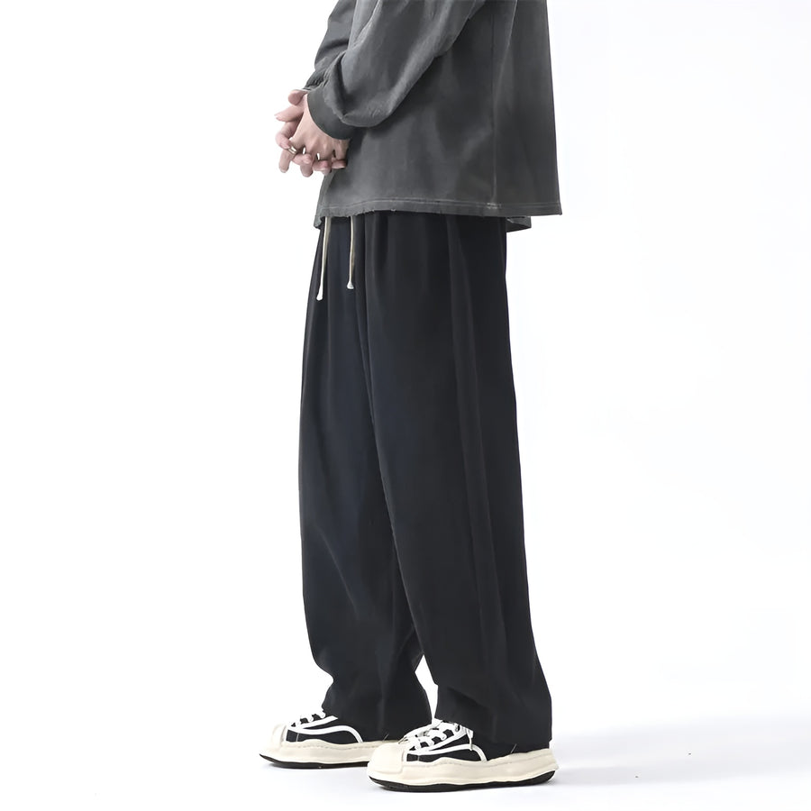 Paolino - Elegantes Pantalones De Corte Holgado