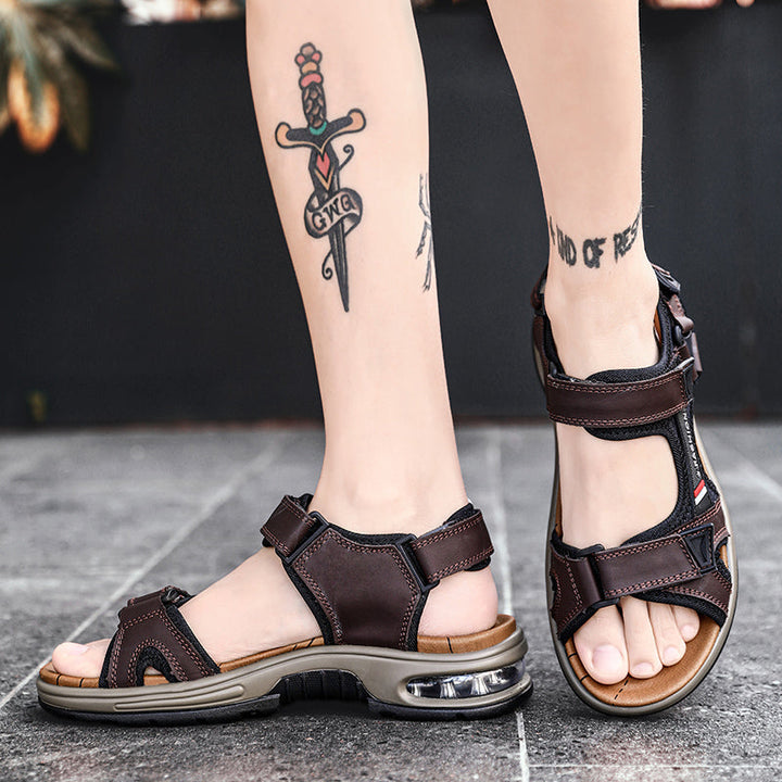 Breon - Sandalias Elegantes De Cuero
