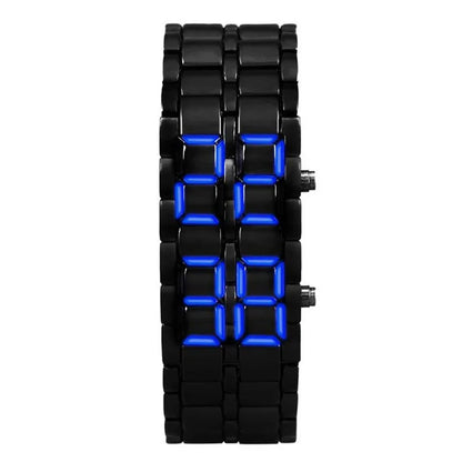 Veltrix - Reloj Con Pantalla Digital De Acero Inoxidable