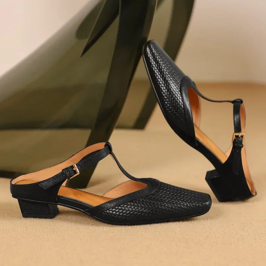 Birte - Mules De Cuero
