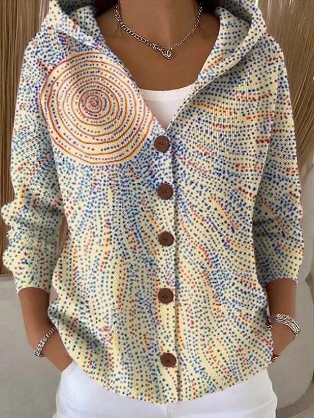 Shaharit - Elegante y Acogedor Cárdigan Con Botones