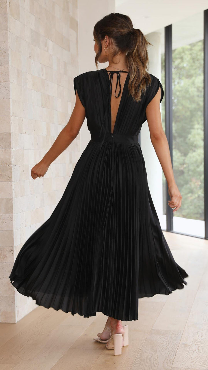 Iria - Elegante Vestido Plisado