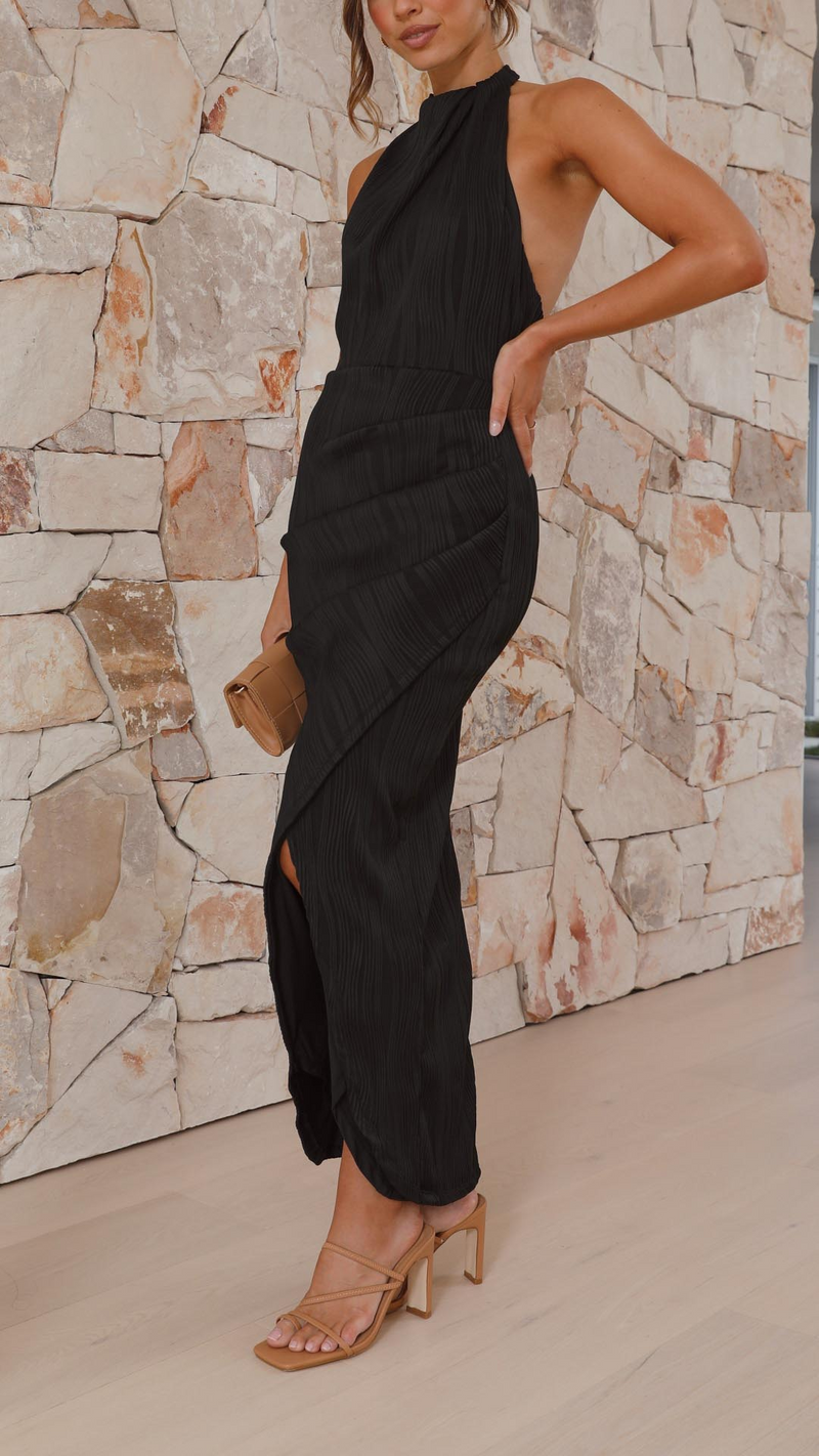 Elmera - Elegante Vestido Sin Espalda