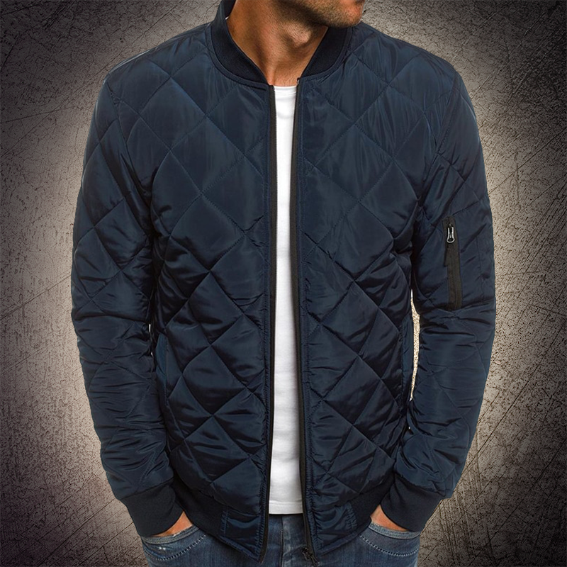 Reza - Chaqueta Bomber Acolchada Con Cremallera