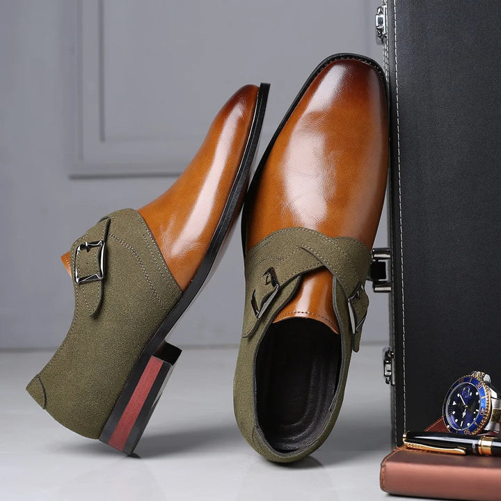 Anibal - Hebilla Suede Mocasín