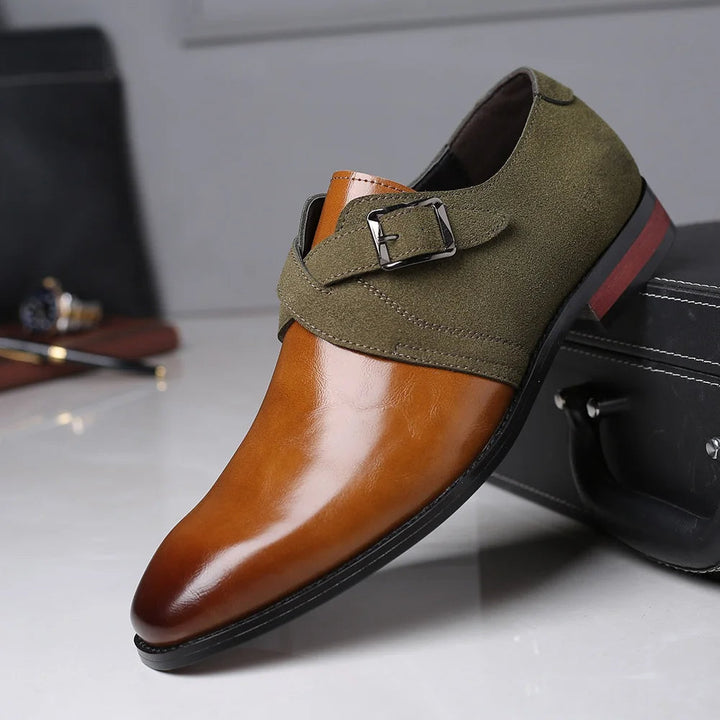 Anibal - Hebilla Suede Mocasín