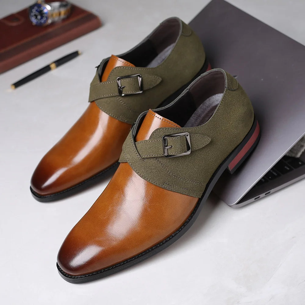 Anibal - Hebilla Suede Mocasín