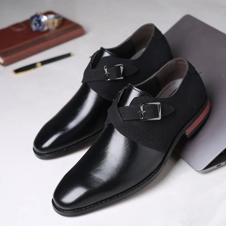 Anibal - Hebilla Suede Mocasín