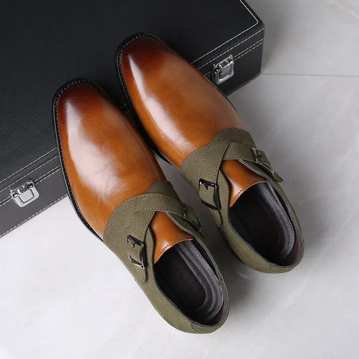 Anibal - Hebilla Suede Mocasín